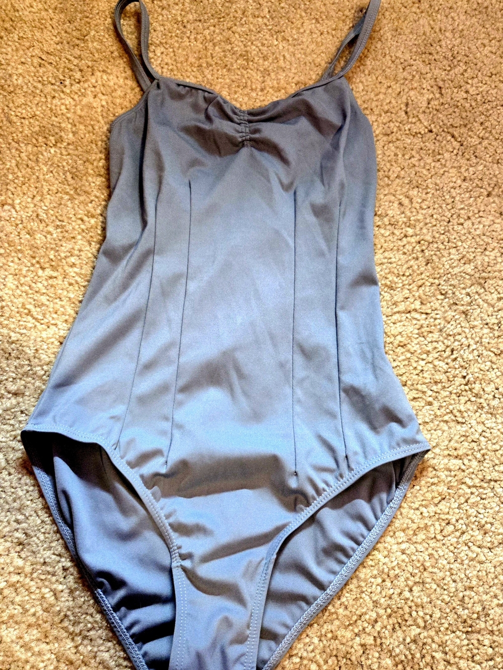Light blue/ Gray ballet leotard woman's xs